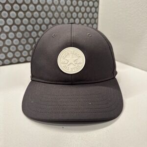 Converse Hat Cap Chuck Taylor All Star Gray White Logo Strap Back OSFA Skate